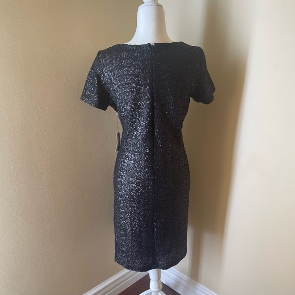 Velvet by Graham & Spencer Sequins Black Dress - Picture 4 of 9
